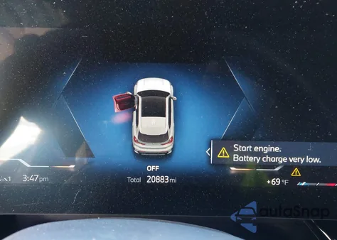 2025 BMW X1 xDrive28I from USA, damaged, VIN WBX73EF03S5066741